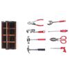 1:12 Scale Dollhouse Miniature Wooden Box Metal Hand Tools Set For Dolls Toy