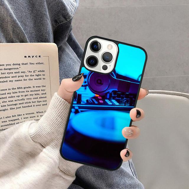 DJ Mixer Music Phone Case Cover for iPhone 17 Air 16 16e 15 13 14 11 12 Pro Max Plus  coque fundas Shell