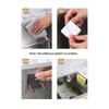 Stainless Steel Kitchen Sink Organizer - Adhesive, No-Drill Sponge Holder & Draining Rack | Wall-Mounted Storage Hooks For Cloths & Accessories