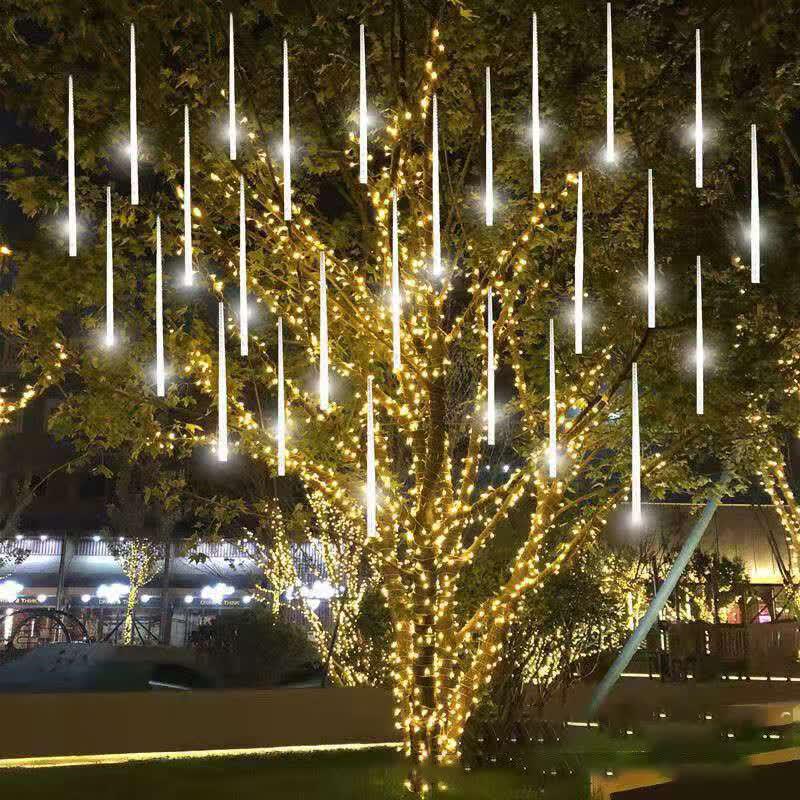 Outdoor LED Meteor Shower String Lights