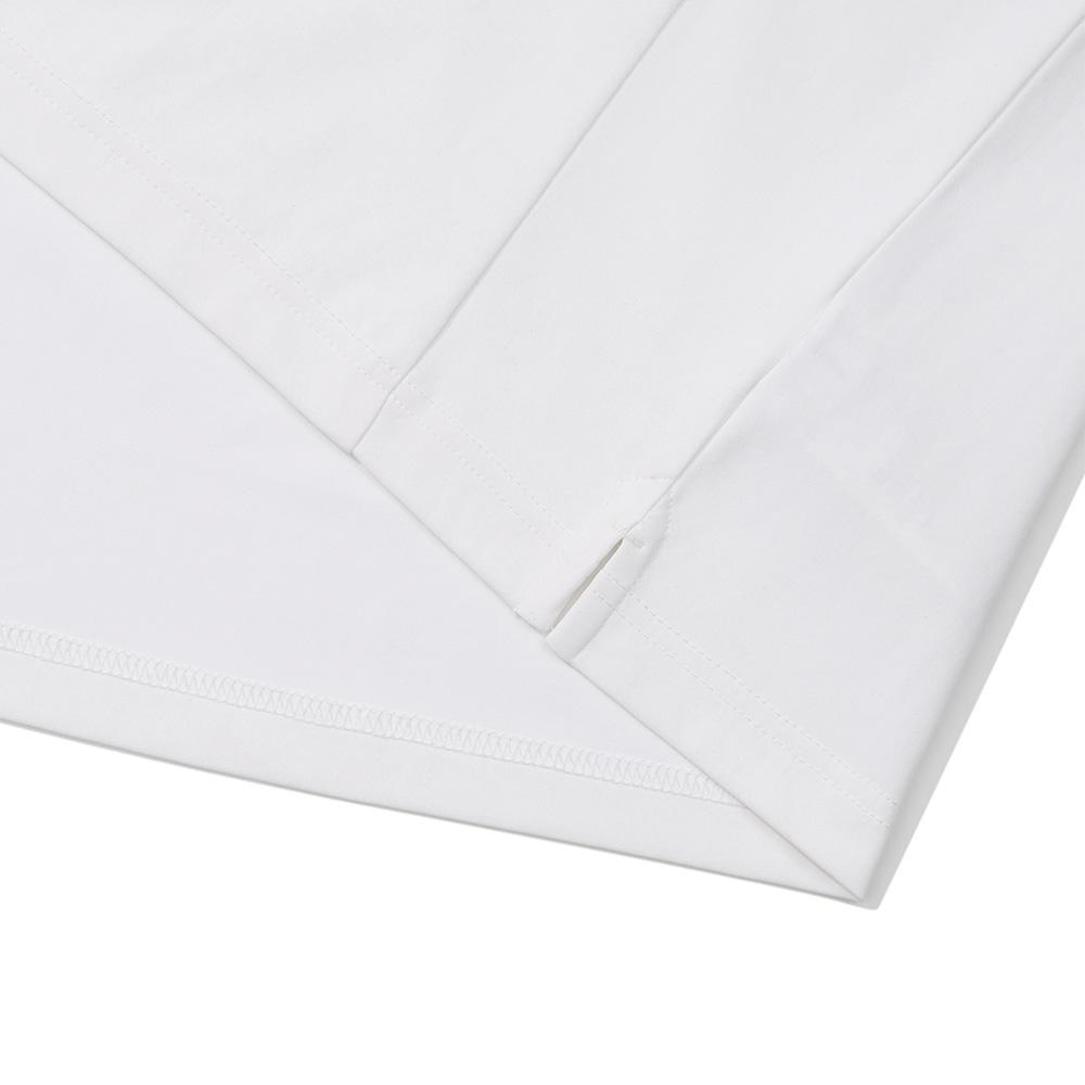 MALBON GOLF One-Point Tech Long Sleeve T-Shirt Off White (Man)