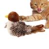 Cat Interactive Toys Catnip Electric Pat Bird Dog Cats Touch-Activated Squeaky Pet Plush Toy