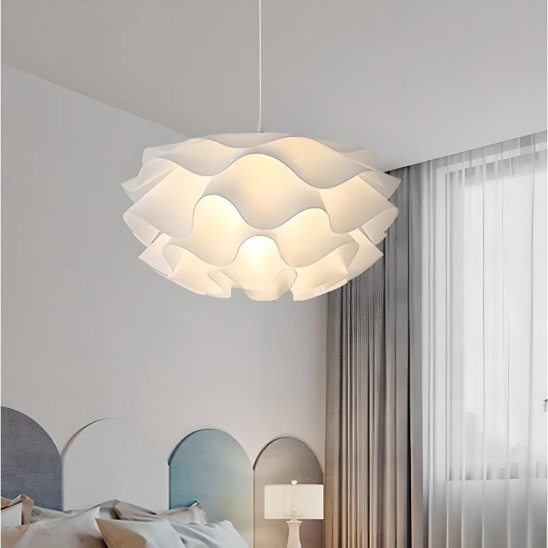 Flower Acrylic Pendant Light Modern Home Decoration Nordic Hanging Lamp Living Room Dining Room Decor Bedroom Luxury Chandelier