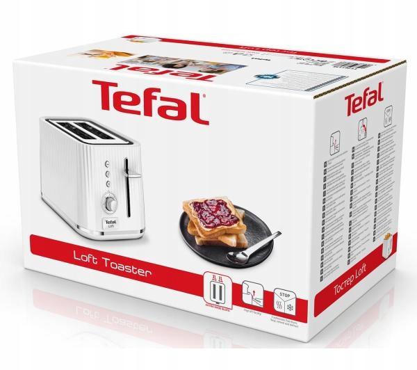 Toster Opiekacz Retro Tefal Loft Biały 850 W
