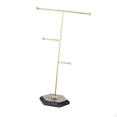 T Bar Jewelry Stand Display Hanging Pendant Countertop Organizer Tower