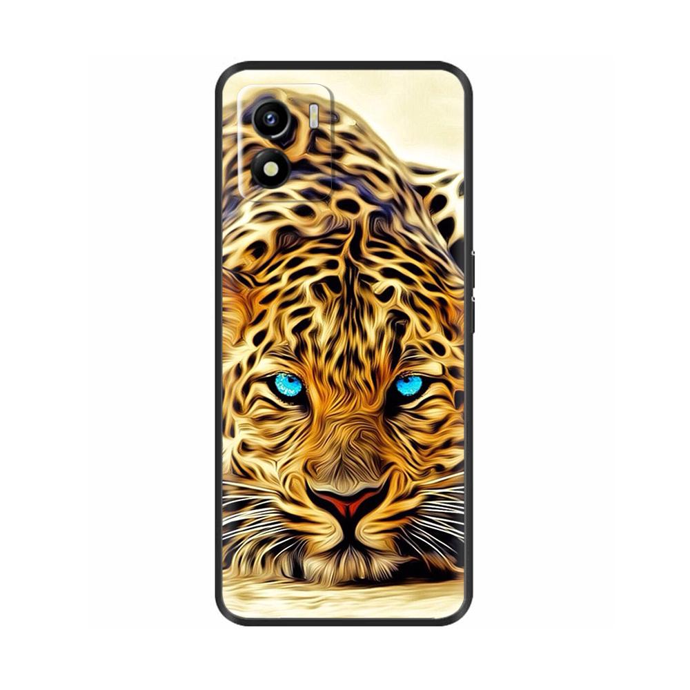 For Vivo Y01 Case Y01 2022 Soft Silicone Back Cover TPU Phone Case For Vivo Y01 Y 01 VivoY01 Cute Black Bumper Coque Shell Funda