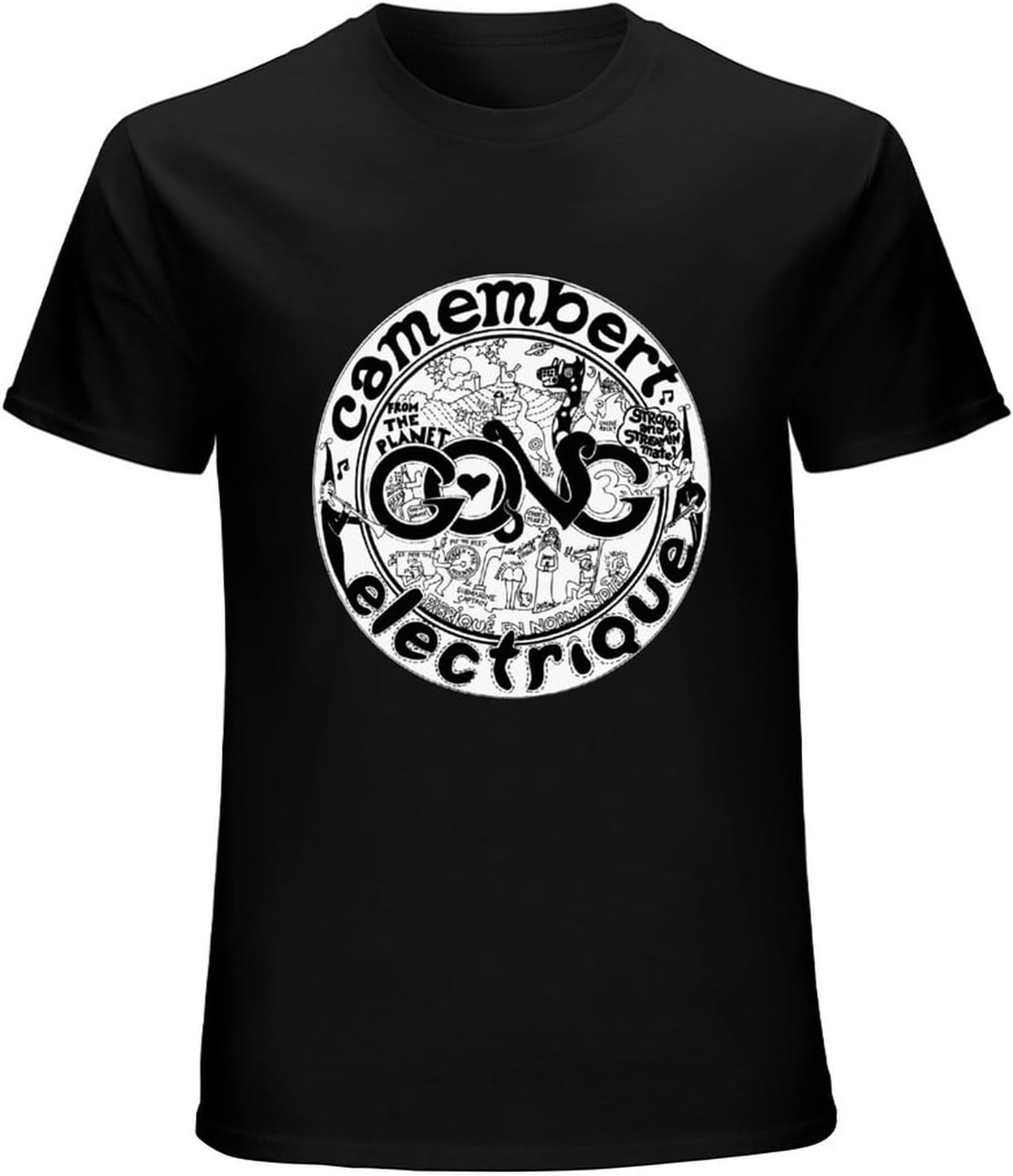 Gong Camembert Electrique T Shirt Mens Tees Unisex Shirt 4XL