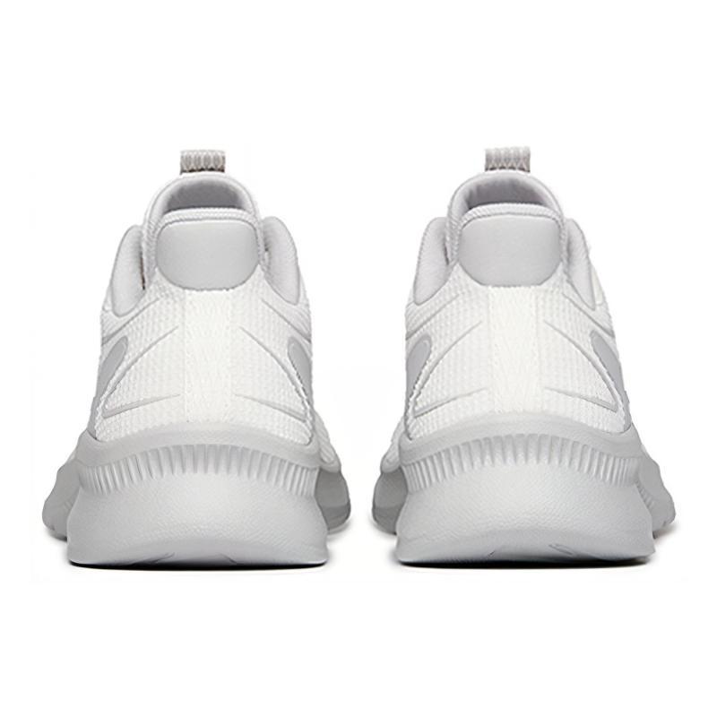 Anta Running Collection Cushioned Slip-Resistant Abrasion-Resistant Breathable Low-Top Running Shoes Men's White Gray Sneakers 912235581-2
