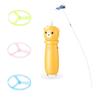 Electric Rotating Butterfly Cat Teaser Toy Suction Cup Base Automatic Interactive Self‑Play Toy for Indoor Cats Exercise