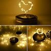 10/20LED Solar Fairy String Light Mason Jar Garden Outdoor Wedding Party Decor