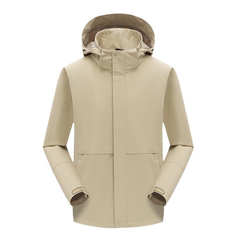 Full Heat Seal Pressed Glue Three-in-one Jacket Men's Outdoor Group Jacket Women