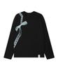 GRAVER [Unisex] Ribbon Side Long Sleeve T-Shirt_3 Colors