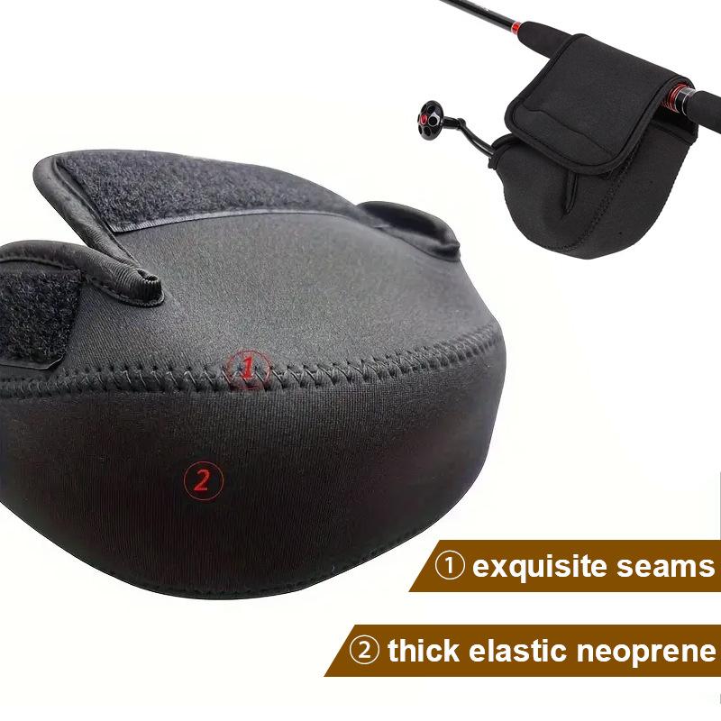 S/M/L Spinning Fishing Reel Cover Neoprene Wheel Protective Case Waterproof Reel Bag Storage Water Drop Wheel Package Outdoor