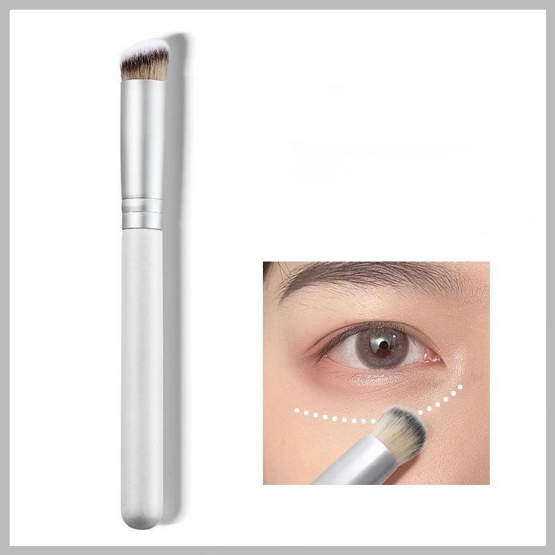 Fondöten Makyaj Fırçası Düz Başlı 1 Adet Hafif Çizgisiz Sıvı Fondöten Uygulaması İçin Profesyonel Kabuki Fırça