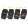 Baojiangda fit for VVDI K518 LT20-04 3041 Landcruise GR HARRIER RAV4 VENZA U-HR CROWN Wildlander car key shell with TOY40 Blade