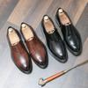 Fashion Men’S Dress Shoes High Quality Social Shoes Male Business Formal Shoes Men Loafers Leather Wedding Shoes For Man Classic
