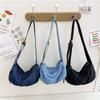 Kids Kids Denim Shoulder Bag With Breathable Material For Daily School Use