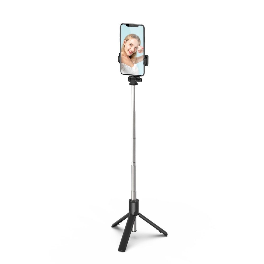 0.7/1/1.7m Bluetooth Cell Phone Tripod Stand Live Streaming Bracket  for Video Recording/Photo/Vlog