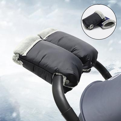 Winter Warm Stroller Gloves Waterproof Gloves Pram Accessory Stroller Mitten Winter Warm Gloves Pram Hand Muff Mitten Baby