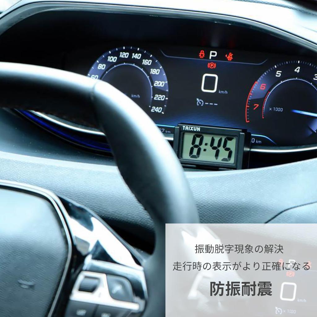 Auto, Uhr, Mini Digitaluhr, Elektronische Uhr, Mini Autouhr, Motorrad, Uhr, Armaturenbrett, Autozubehör