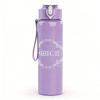 1PC Blank Faded White Minimalist Texture Print 750ml Portable Sports Water Bottle Leakproof Gym Outdoor Travel Drink Cup