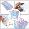 Laser Transparent Self-Sealing Zipper Bag – Small Plastic & Aluminum Foil Bag for Accessories