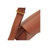 Jil Sander Cannolo Series Adjustable Shoulder Strap Magnetic Button Closure Leather Tote Shoulder Bag Women handbags Brown J07WD0023P4840904