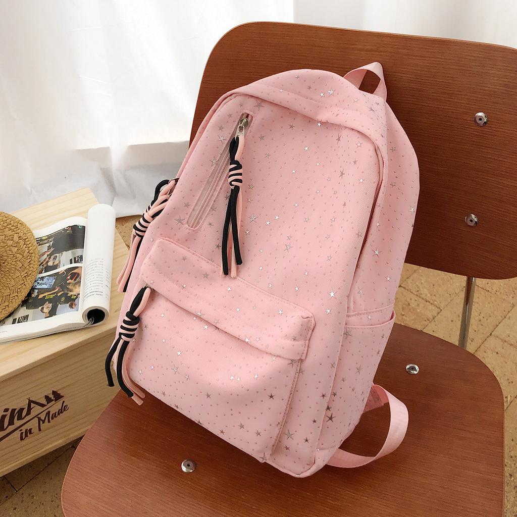 Schoolbag Female Korean Version of Junior High School Students and Primary School Students In Grades 3 To 6 Backpack Japanese Simple and Cute