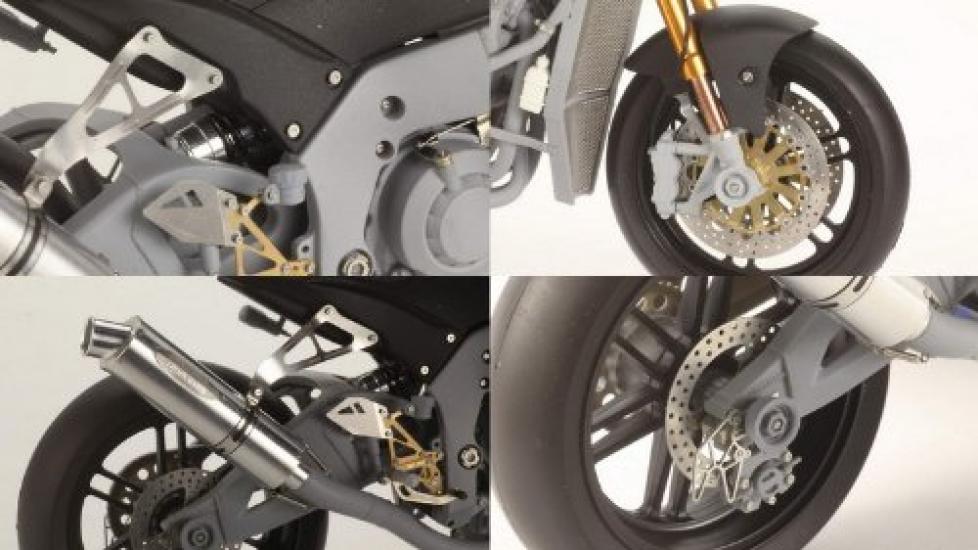 Top Studio Scale Kawasaki Ninja 2011 Detail Up Set by Fujimi TD23099 1/12 ZX-10R