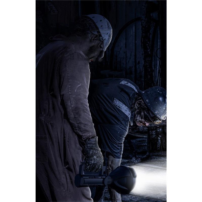 150000LM Powerful LED Flashlight Handheld Searchlight Rechargeable With Stand Super Bright Work Torch Portable Outdoor Lantern