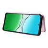 For Oppo A5x 5G/4G Case Carbon Fiber Texture Drop-Proof PU Leather Phone Cover