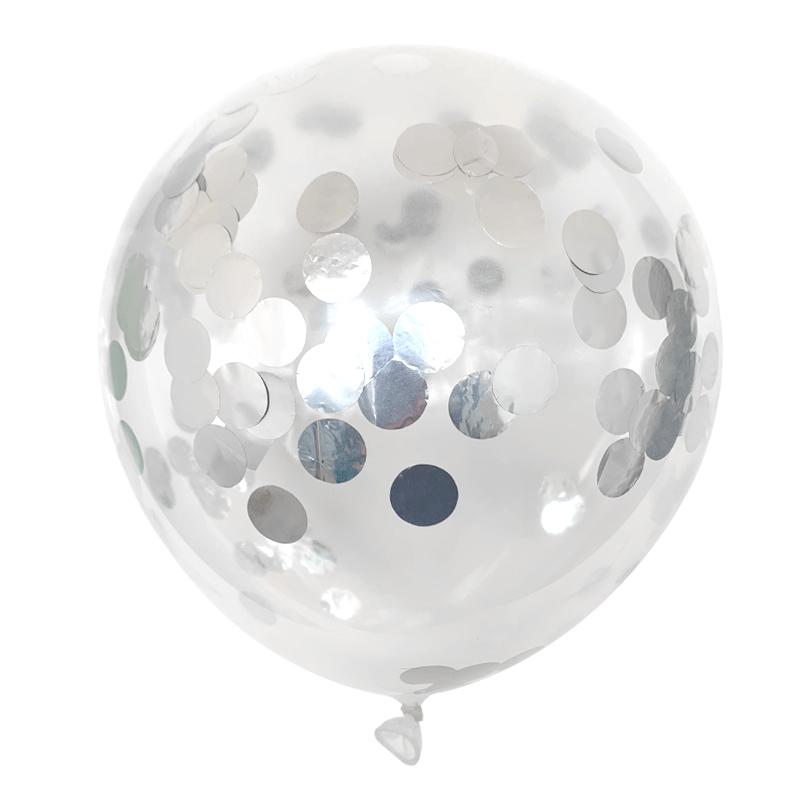 12incher/10pcs lot Glitter Confetti Latex Balloons Romantic Wedding Decoration Gold Clear Birthday Party Decoration Kids Baby 5