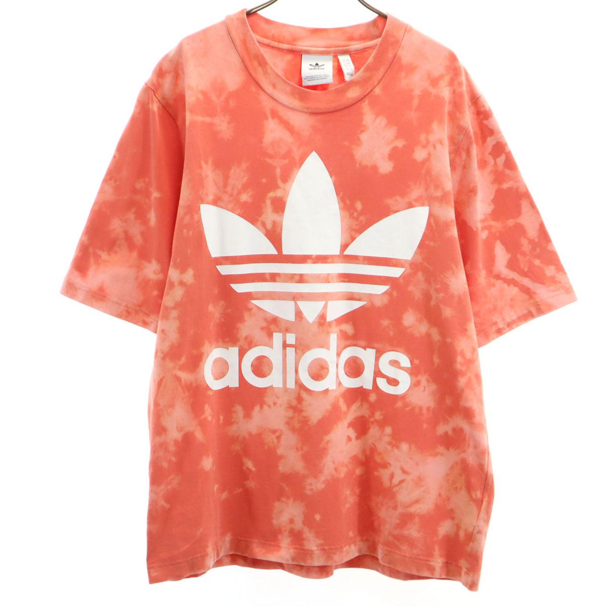 

adidas Originals Trefoil logo Short sleeve T-shirt M Orange series Men s Used