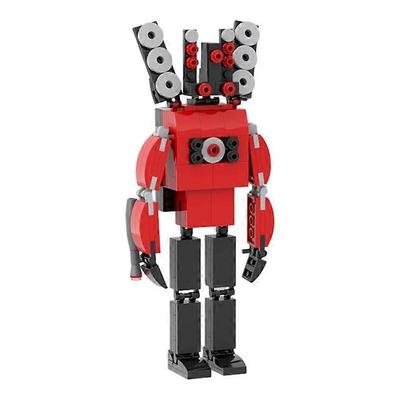 Skibidi Toilet Action Figure Building Block Kit Monitor Man Blocks Models Building Toys Skibidi Toilet Model Kid Collection Gift