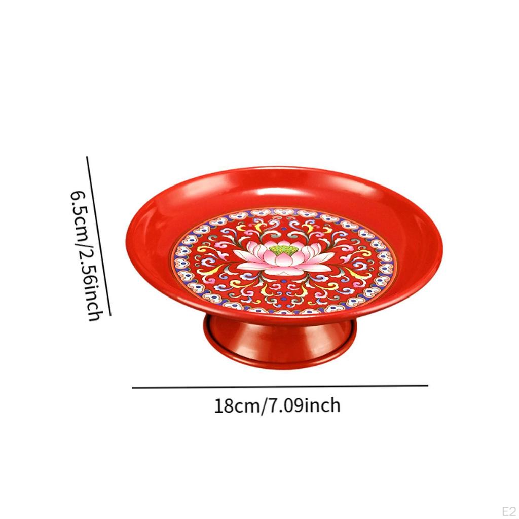 Elegant Temple Serving Tray for Home Decor And Religious Use