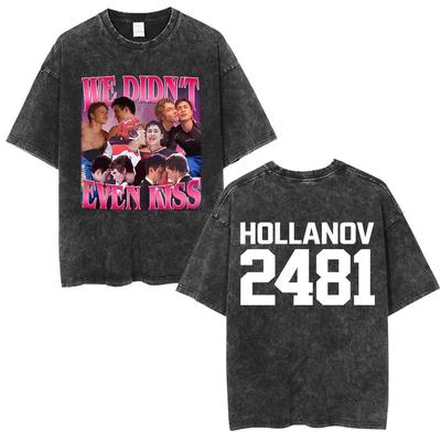 Heated Rivalry Ilya Rozanov 81 Boston Raiders Oversized Washed T Shirt Men Scott Hunter Shane Hollander Acid Wash Clothes Hip Hop Short Sleeves