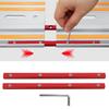 Universal Rail Connector Kit for Woodworking Tracks & Miter Slots - Perfect for Router Tables and Table Saw Household Tool