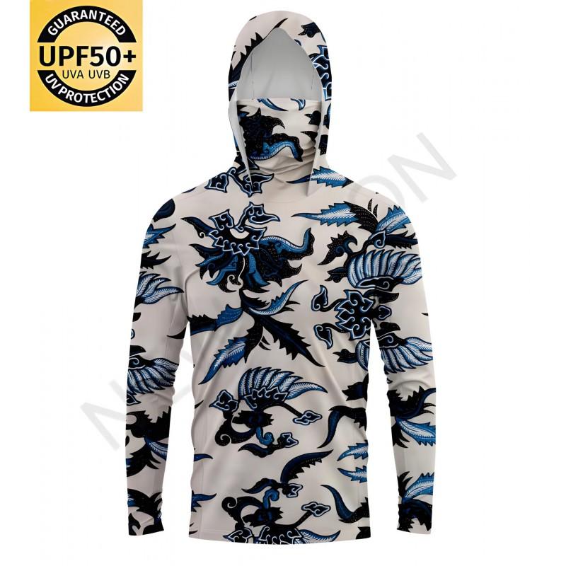 Quick-Dry UV Protection Fishing Shirt Men Women Lightweight Breathable Camo Outdoor Sunproof Top