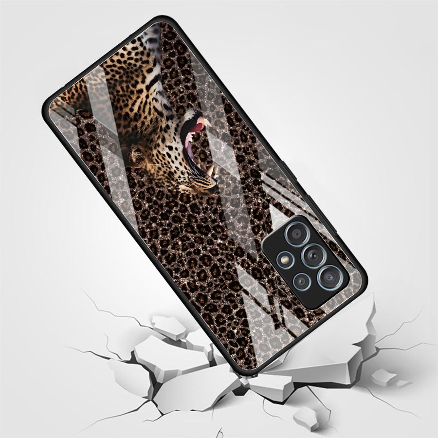 Phone Cover Case for Samsung Galaxy A14 A30 A16 A02 A36 A71 A73 A34 A12 A10 A13 A20 A56 A35 A25 A21 A06 A51 A52 A15 A50 Leopard