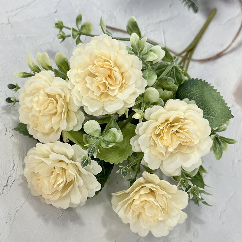 Flower Artificial Peony Wedding Hotel Restaurant Decoration Ornament Desktop