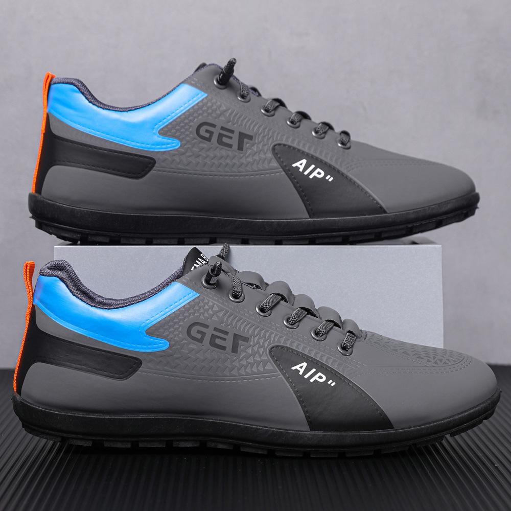 One pedal men's shoes autumn sports running light casual little white shoes one pedal lazy shoes casual Forrest Gump men's shoes