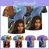T-shirt Comoda ed Elegante con Stampa 3D di Raya e l'Ultimo Drago per Bambini