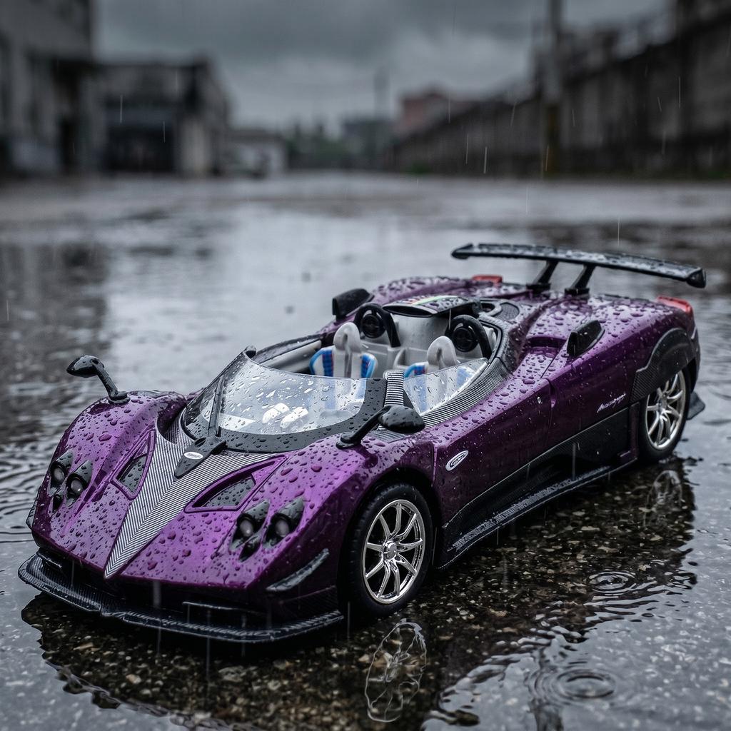1:24 Pagani Zonda HP Barchetta Limited Edition Open Top Hypercar Alloy Diecast Model Car Home Trendy & Desktop Display Ornament
