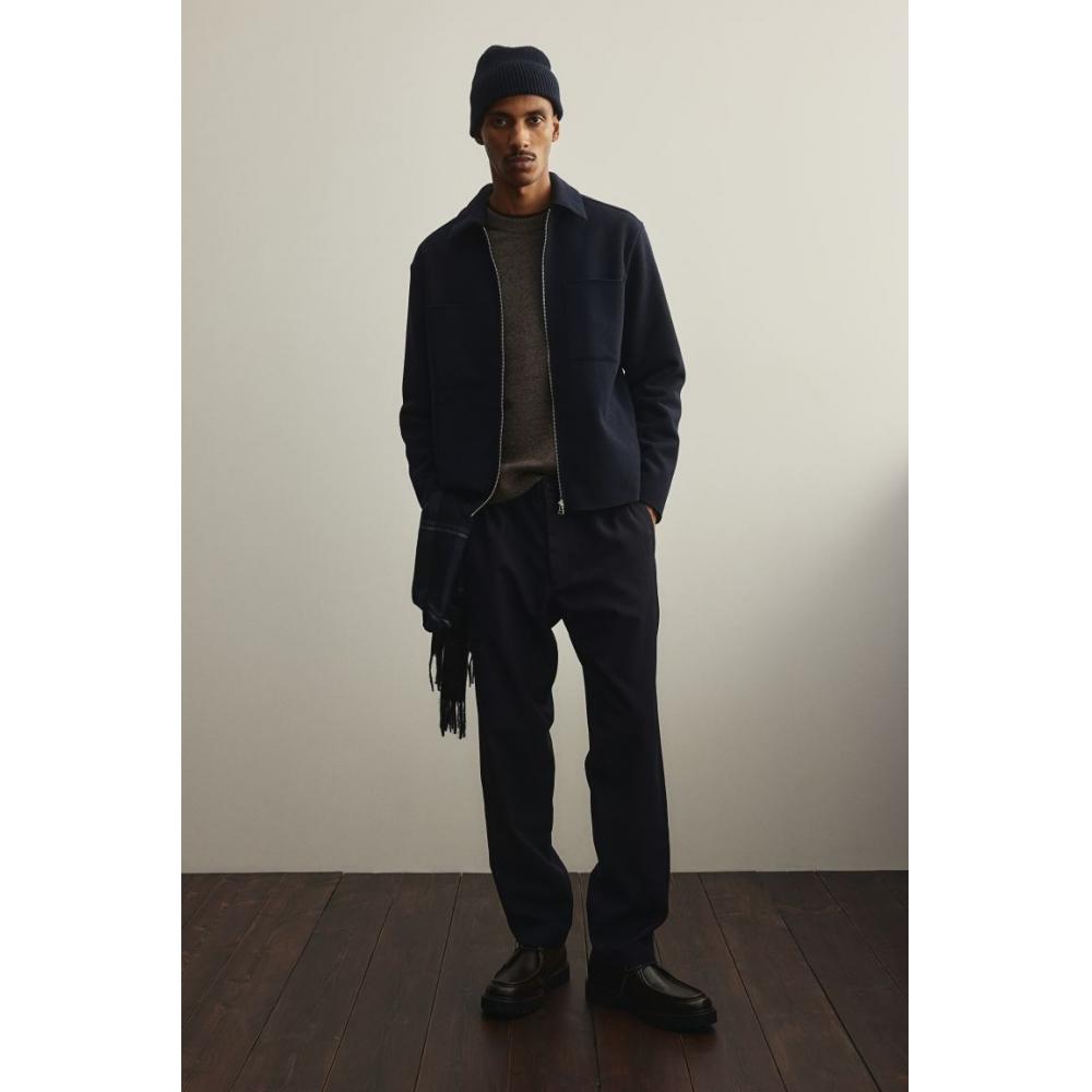 

Куртка HM Zip Up Regular Fit Navy Blue XS