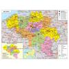 Hărți de Perete Belgia Postere pentru Sala de Clasă Geografie Referință Educațională și Birou Cameră de Studiu Decor Versiune Franceză Banner