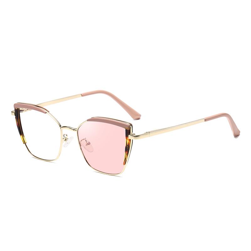 Cat'S Eye Color-Changing Optical Frame Female Anti-Blue Light Glasses Frame Female