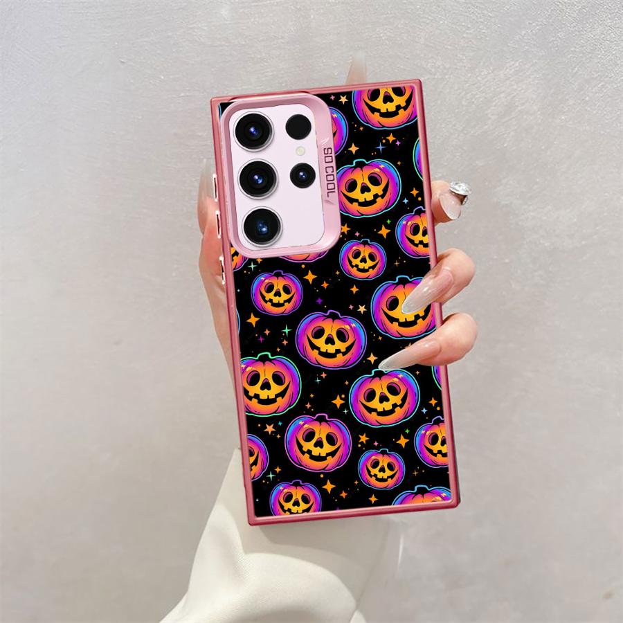 Monster Halloween Geister Hülle für Samsung Galaxy S23 S24Ultra S22 Ultra S20 FE S25Plus S21 S24 FE S25 Note 20 Ultra Weiche Abdeckung
