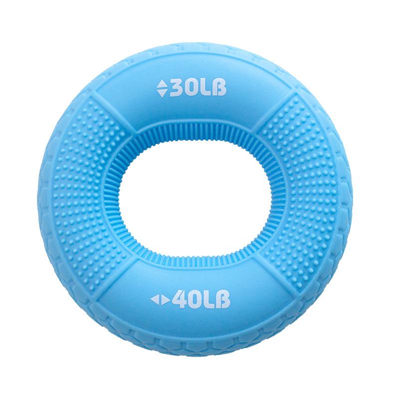 Silicone Dual Resistance Grip Strength Ring for Hand and Arm Rehabilitation