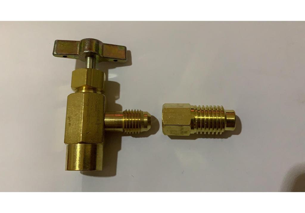 TT1214 R134A Puncture Refrigerant Valve Adapter for EU/US