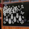 Autocolant din Sticlă Folie Statică pentru Geamuri Lipire prin Desprindere Fără Adeziv Folie de Geam pentru Intimitate Design Iepuraș de Paște Ou Îndepărtare Ușoară Fără Bule Folie Decorativă pentru Geamuri